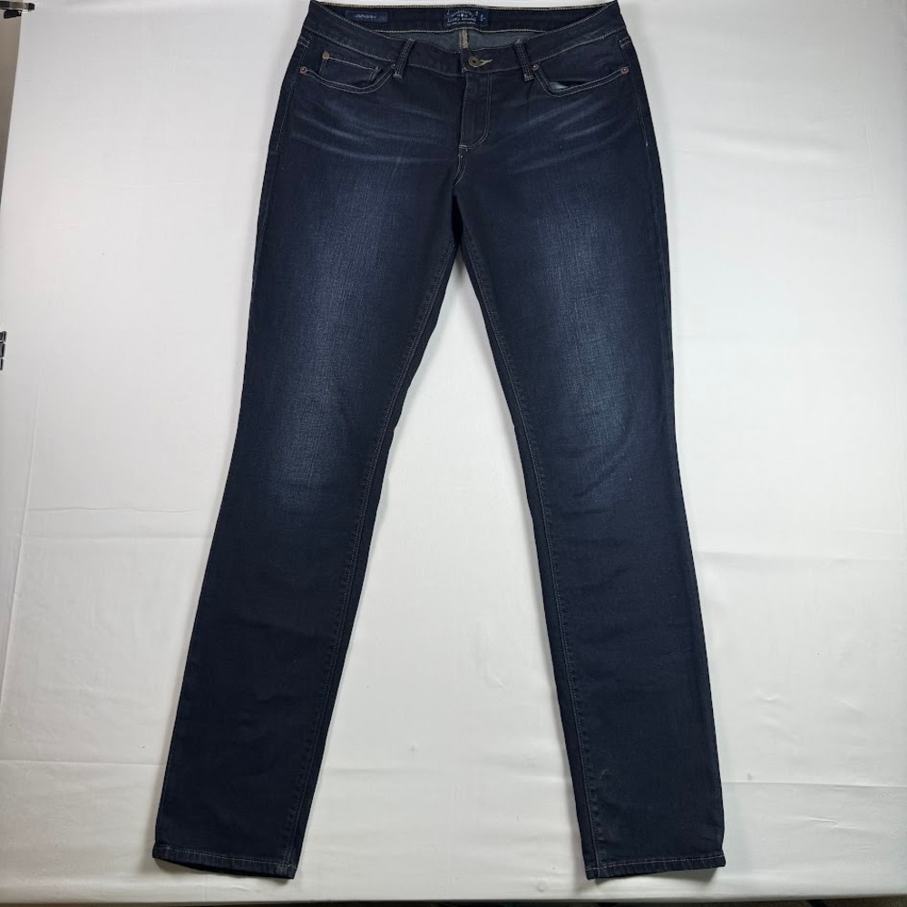 Lucky Brand Lolita Skinny Jeans Women 12/31 L Dark Wash Blue Denim Mid Rise